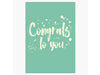 Congrats Confetti Card