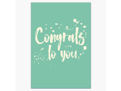 Congrats Confetti Card